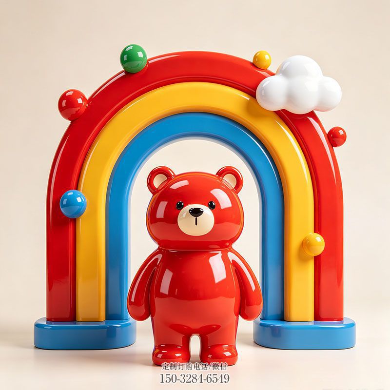 幼儿园体系-大型门头雕塑标识