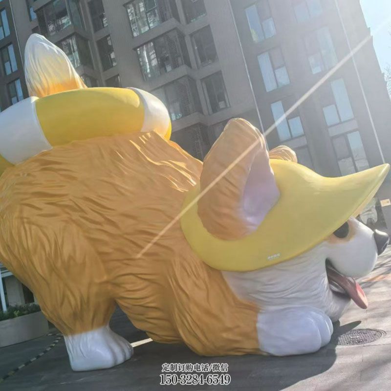 几何类型-静态门头雕塑街景